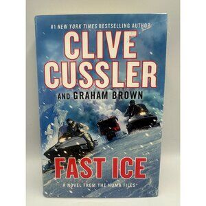 Fast Ice Clive Cussler & Graham Brown 2021 Hardcover Adventure Series Pre-Owned